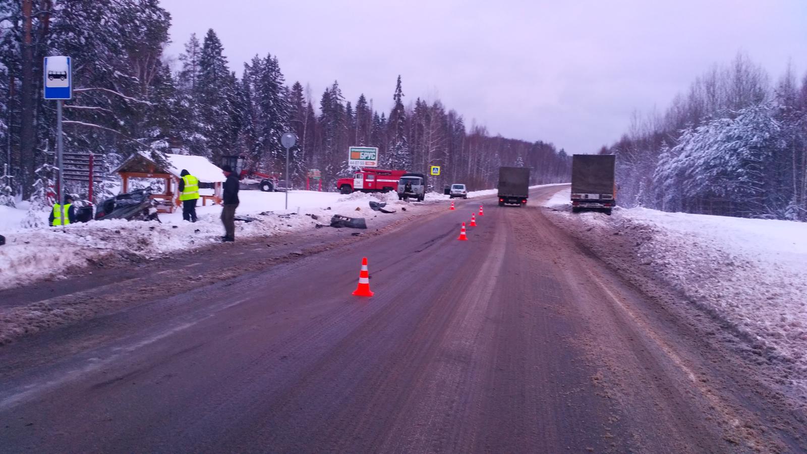 На трассе Киров - Советск в Верхшижемском районе в ДТП 23 апреля погиб  мужчина - автоновости Кирова — Авто43 Киров