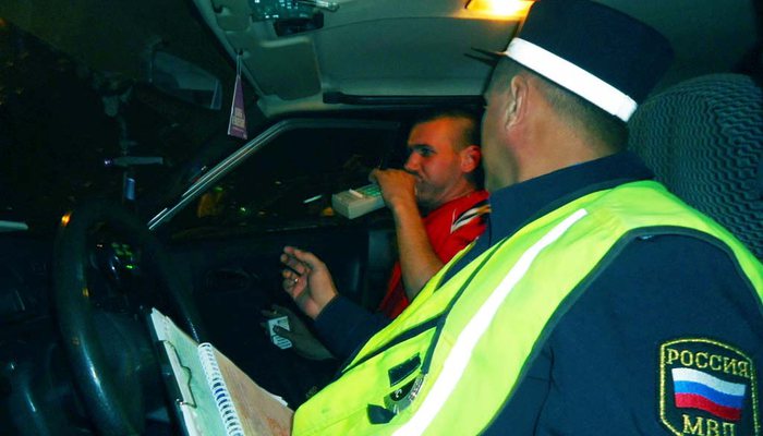 За праздники был пойман 21 пьяный водитель