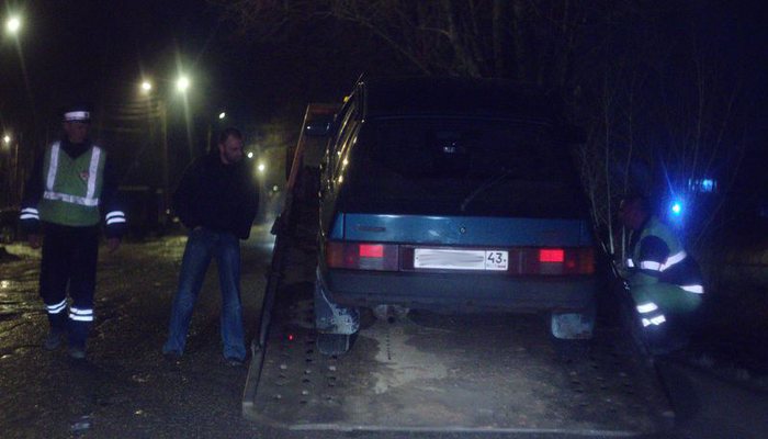 За выходные в Кирове пойманы 14 пьяных водителей