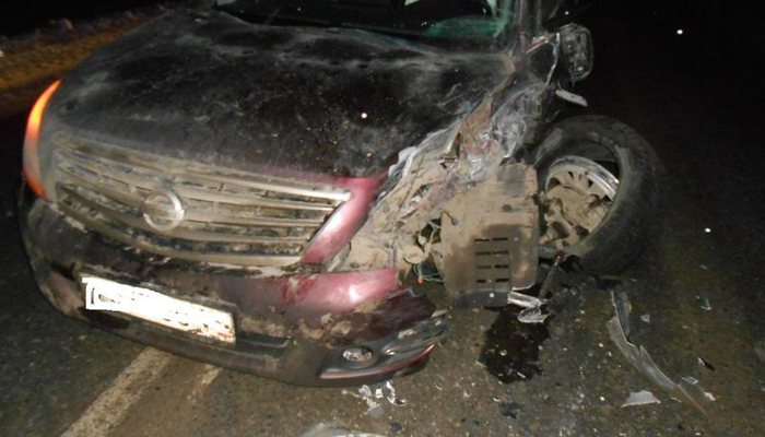 На трассе Киров — Стрижи в аварию попали 3 автомобиля