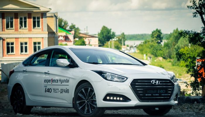 Тест-драйв нового Hyundai i40: бизнес-класс и точка
