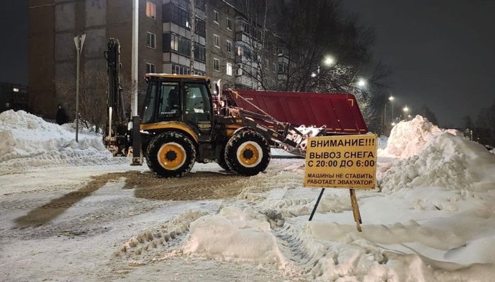 Ночная уборка снега в Кирове коснется более 35 улиц