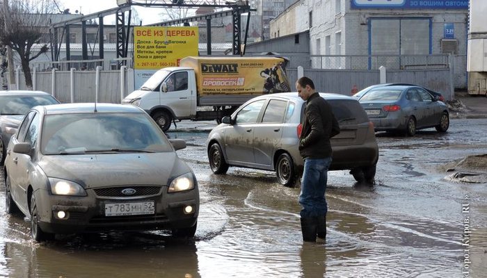 Где в Кирове самая глубокая яма на дороге?