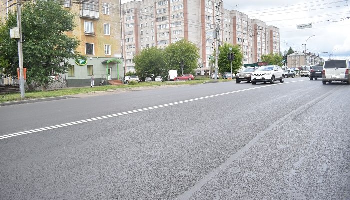 В администрации Кирова рассказали, на каких улицах уже нанесли разметку