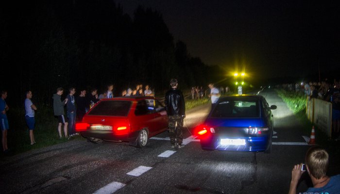 Когда ВАЗ на 2 кузова впереди — Drag racing в Кирове