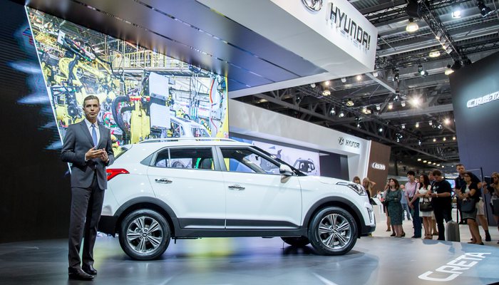 «Хендэ Мотор СНГ» представила Hyundai Creta на ММАС 2016