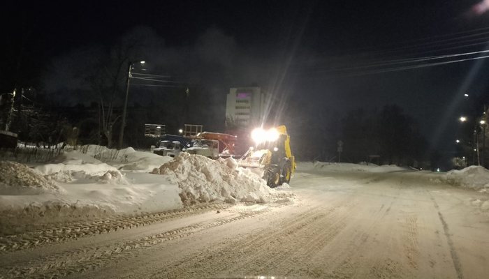 Уборка снега с 6 на 7 февраля в Кирове: список участков
