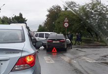 Авария на перекрестке улиц Некрасова и Чапаева