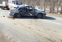 На Котельничском тракте столкнулись 7 машин