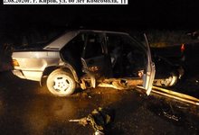 В Кирове в ДТП погиб 18 -летний водитель Mercedes