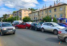 В Кирове столкнулись шесть автомобилей