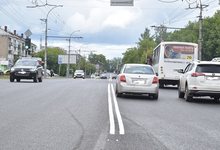 Почти на все отремонтированные дороги Кирова будут наносить пластиковую разметку