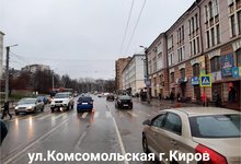 В Кирове пенсионер на «Матизе» сбил женщину прямо на пешеходном переходе