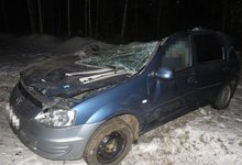 В Свечинском районе легковушка влетела в грузовик: два человека погибли  