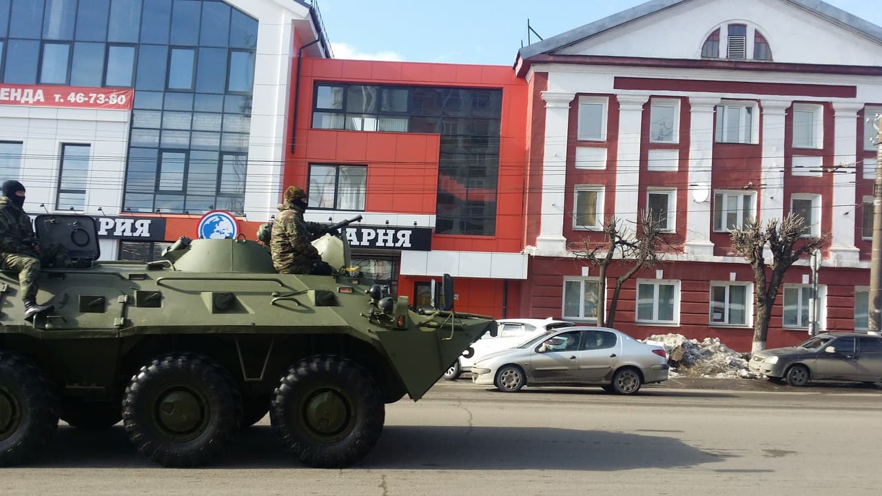 В Кирове на продажу выставлен БТР