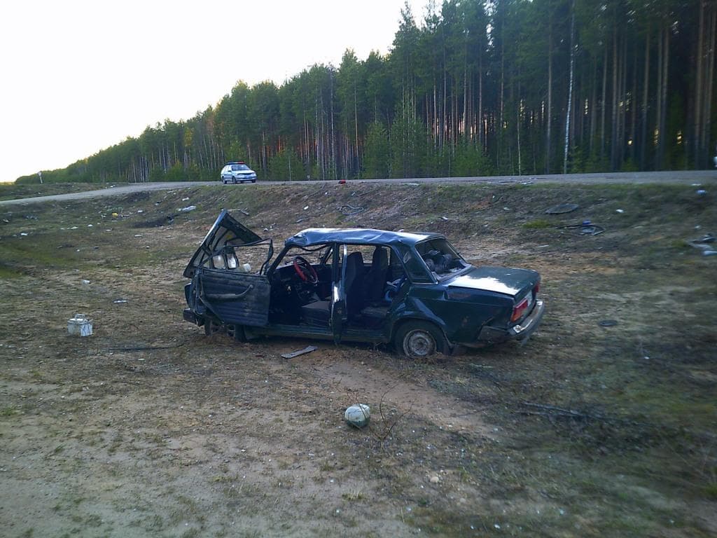 Пьяный водитель погиб сам и едва не забрал с собой ребенка