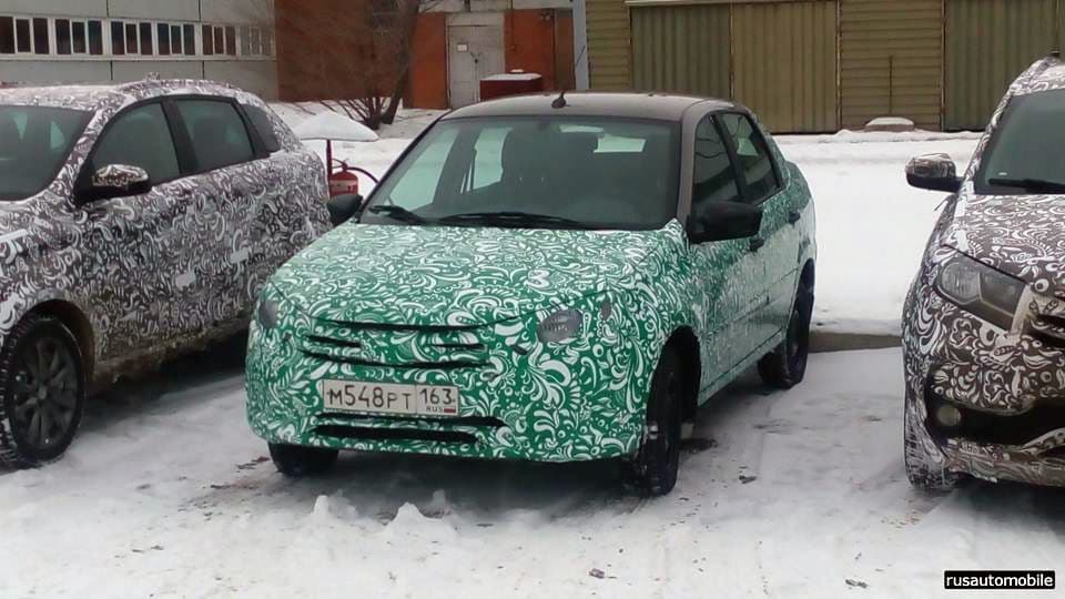 Lada Granta переживет рестайлинг. Шпионские фото слили в Сеть