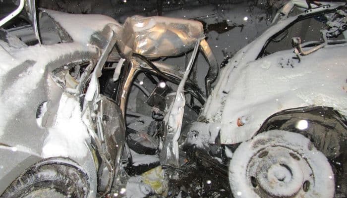 В Юрьянском районе водитель “Гранты” погиб от жесткого столкновения с “Тойотой”