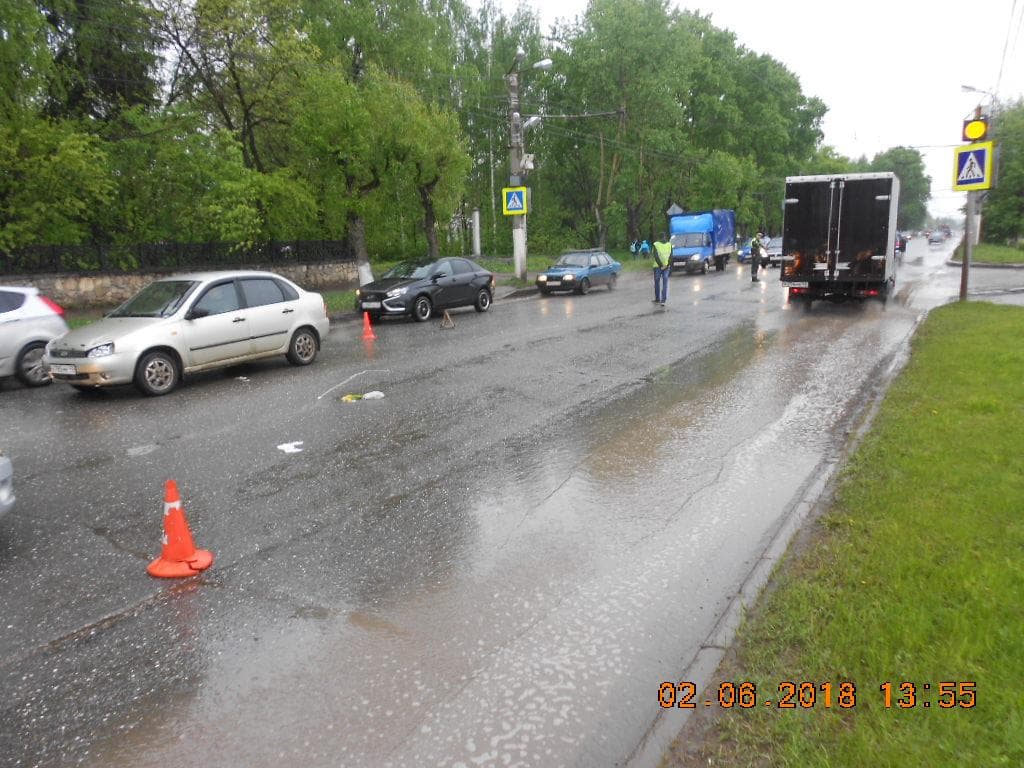 У «Просторов» сбили пенсионерку. Женщину забрала «скорая»