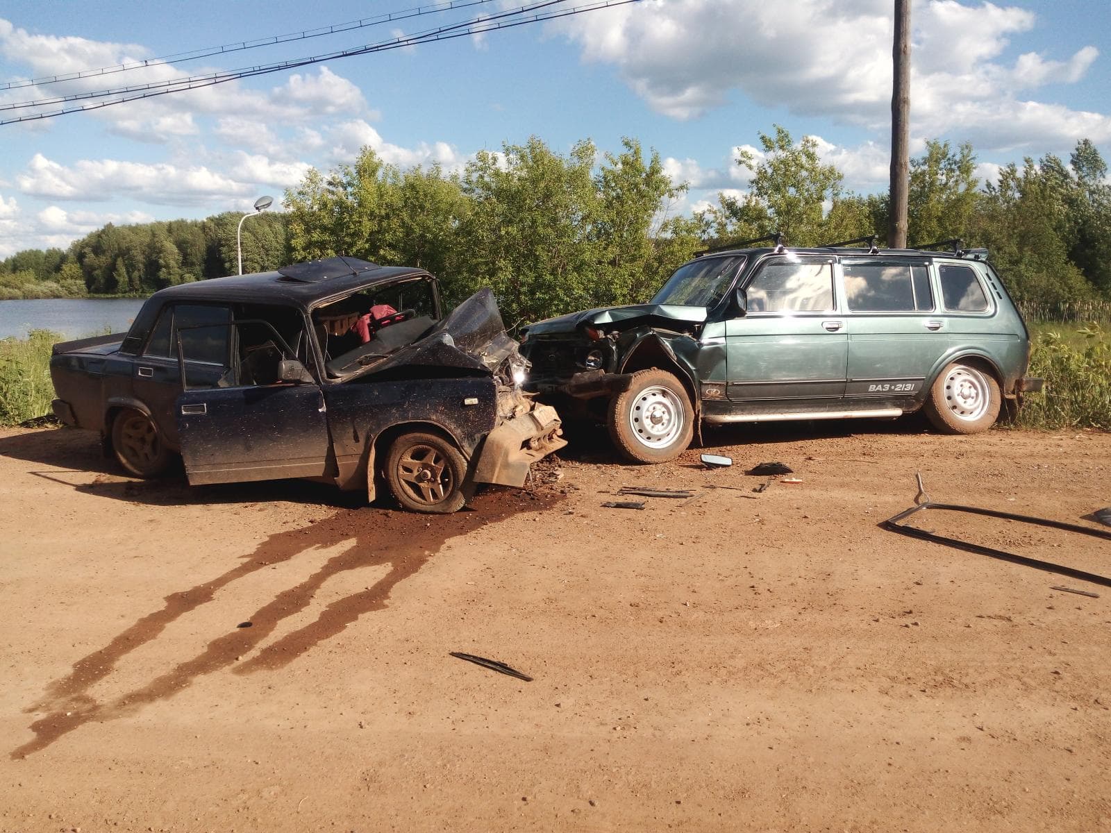 В Унях пьяный водитель выехал на встречную полосу