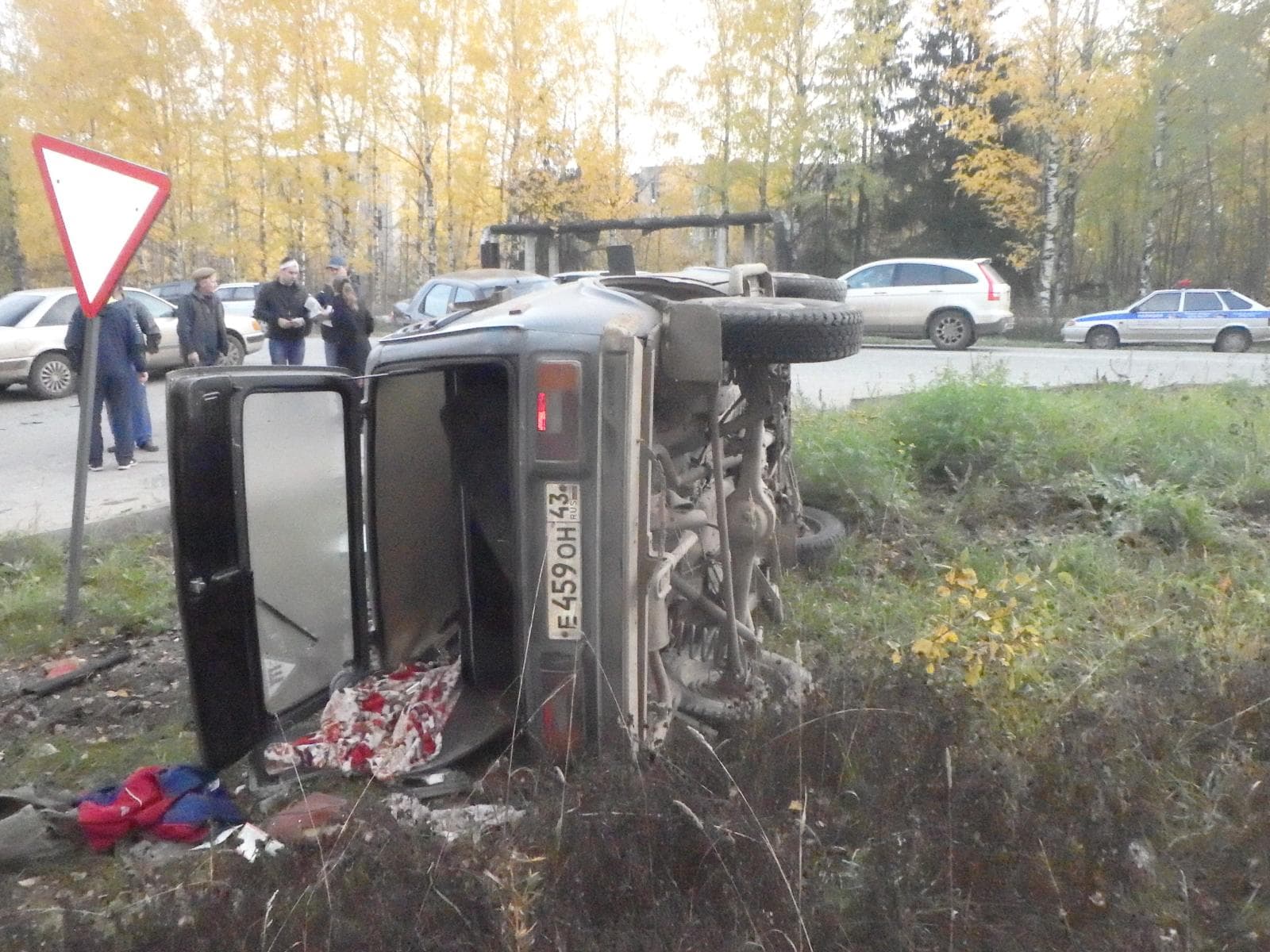 Еще один поворот налево закончился аварией