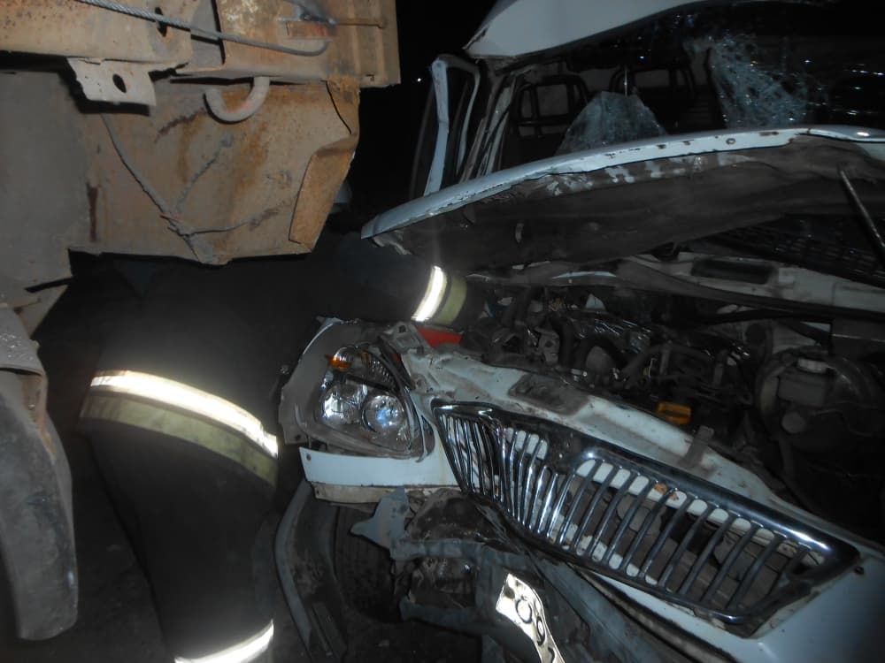 «Скорая» не справилась с погодными условиями и въехала в «Урал»