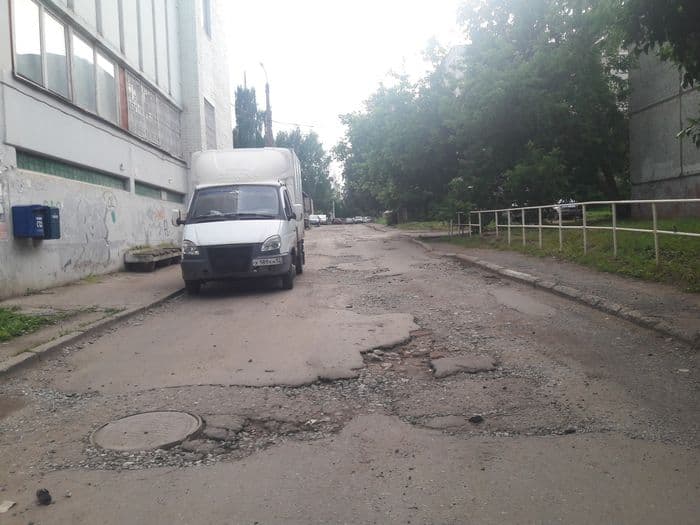 В Кирове полным ходом идет ремонт дворовых территорий