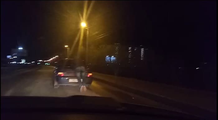 Стоило только выехать на ночные улицы Кирова