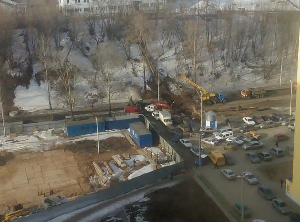 Водителей просят объезжать Заводскую из-за замены теплотрассы