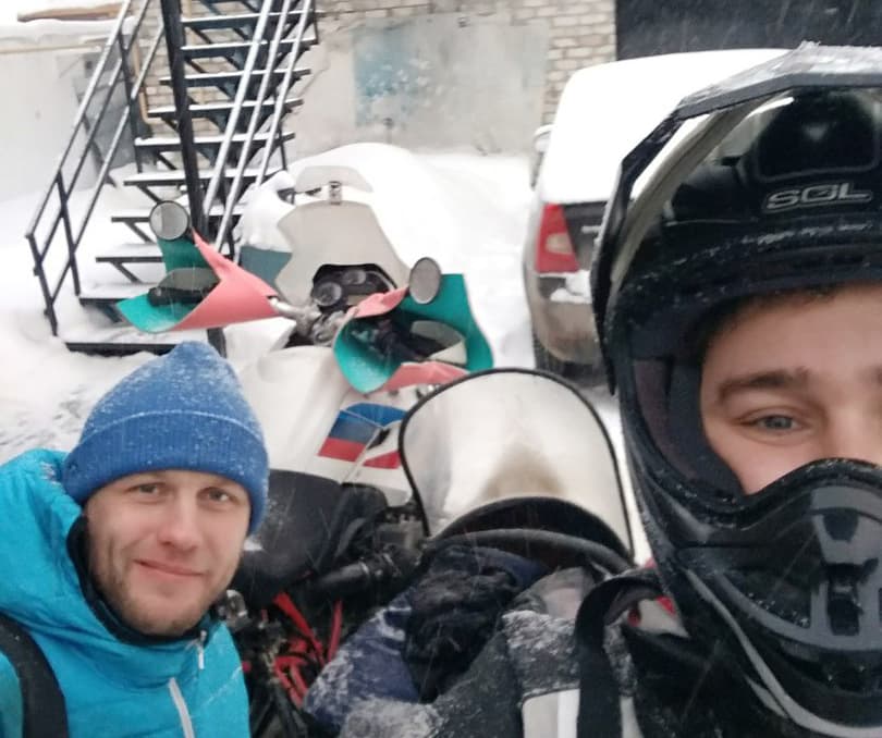 Из Кирова в Тольятти на мотоцикле? Или 1700 зимних километров на BMW с коляской