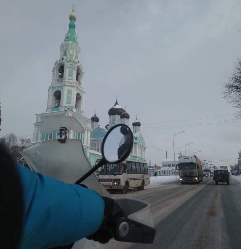Из Кирова в Тольятти на мотоцикле? Или 1700 зимних километров на BMW с коляской