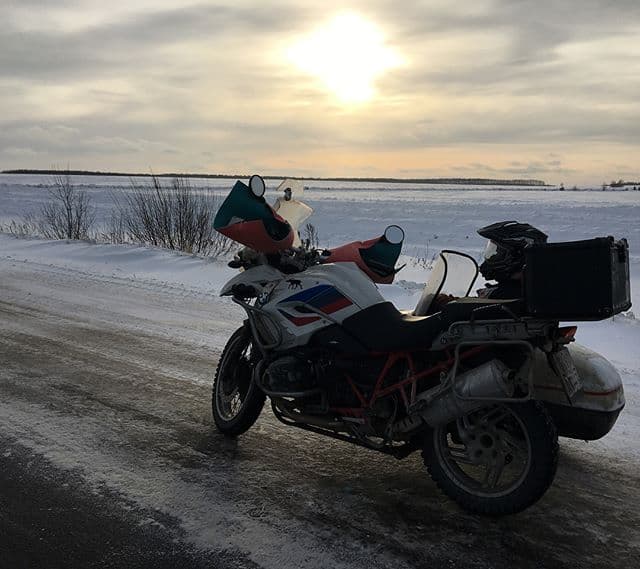 Из Кирова в Тольятти на мотоцикле? Или 1700 зимних километров на BMW с коляской