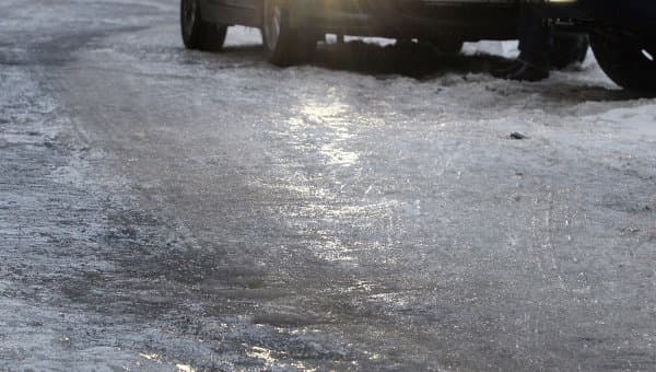 Комсомольская превратилась в каток
