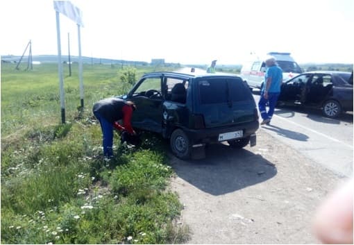 Пенсионер не уступил - авария в Вятскополянском районе
