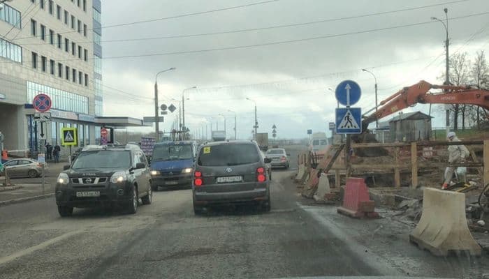 Внимание: поворот на Заводскую при выезде из города запрещен