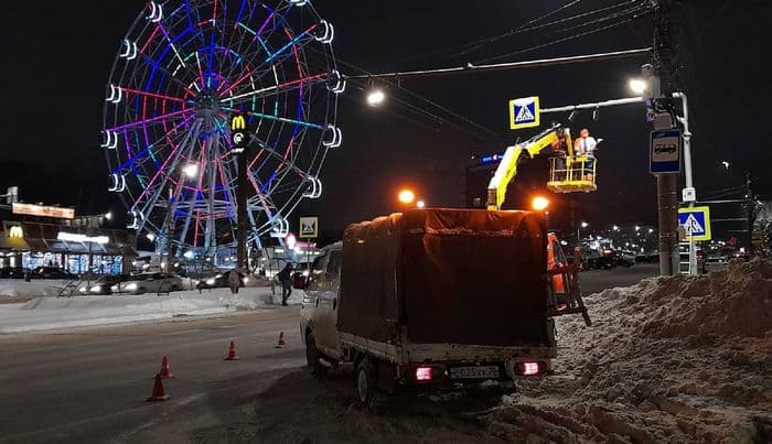 В Кирове установят 10 «зебр» с лазерной разметкой: список пешеходных переходов