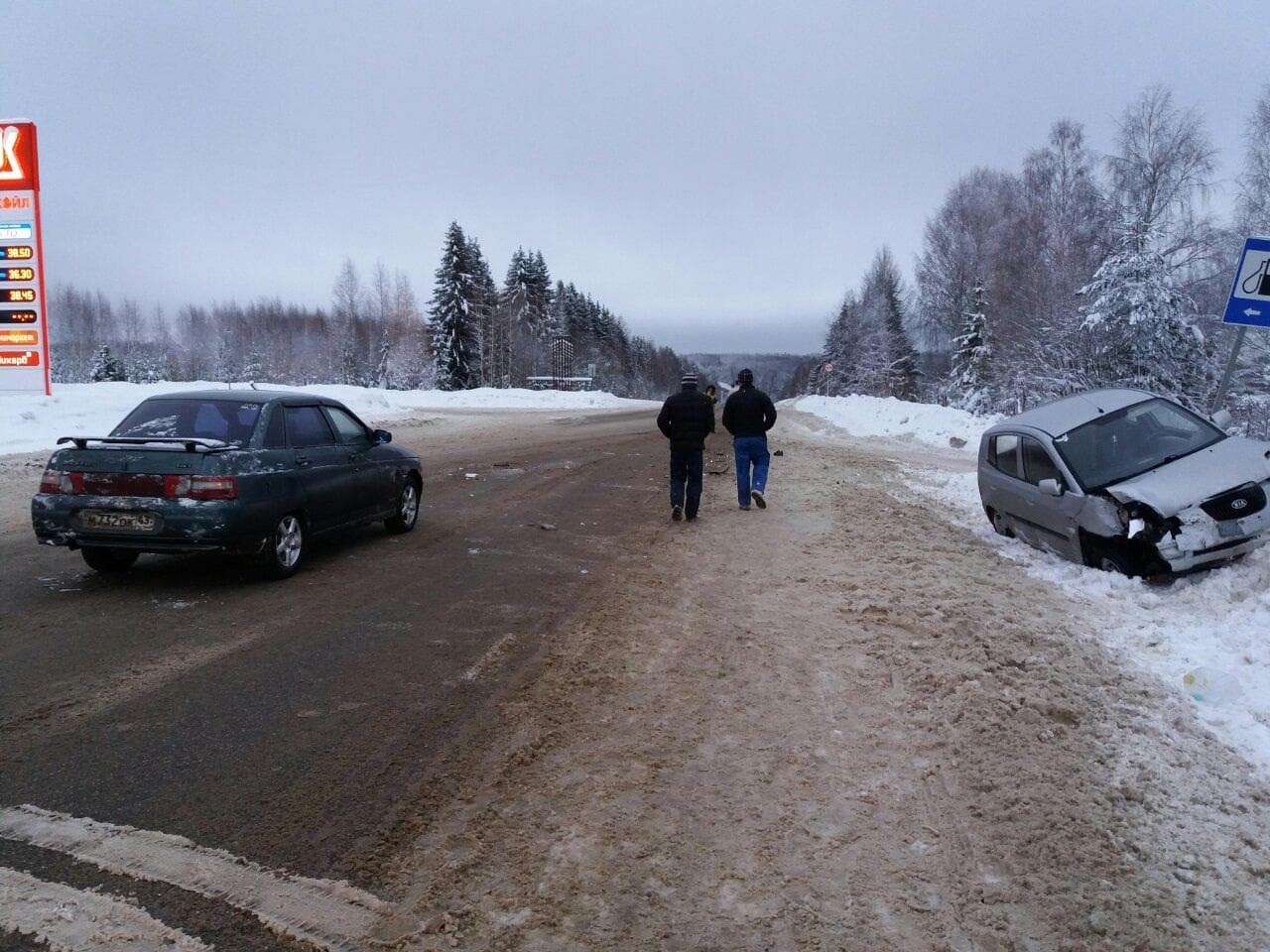 5-летняя девочка пострадала в ДТП на трассе Киров - Советск