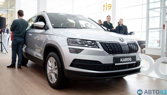В Кирове состоялась презентация кроссовера ŠKODA KAROQ: подробности и фото новинки