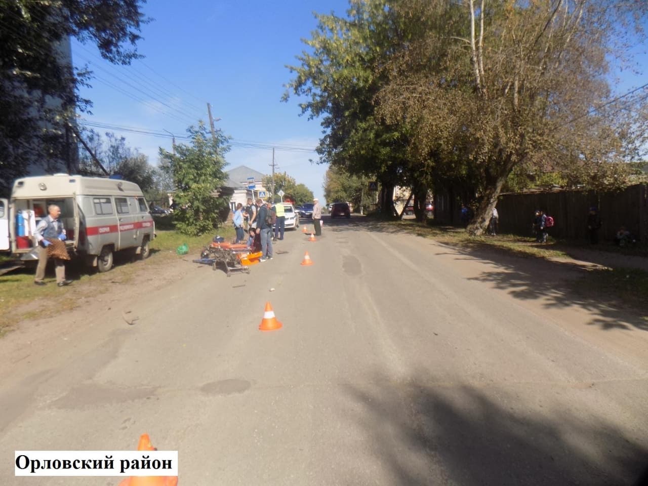 В Кировской области водитель ВАЗа врезался в пенсионера на мопеде