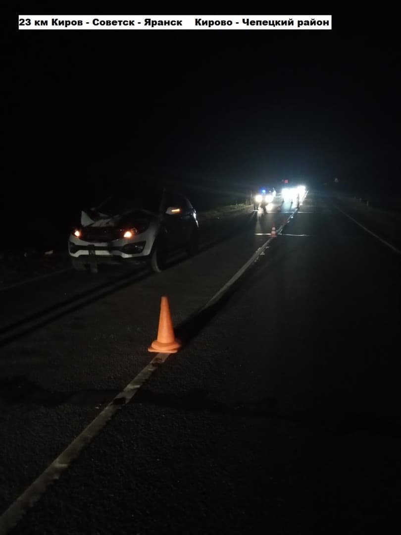 В Кирово-Чепецком районе насмерть сбили пешехода