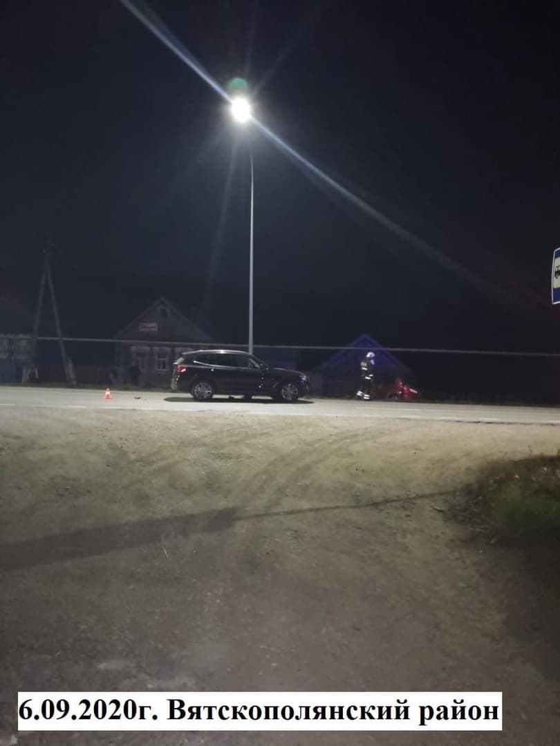 В Кировской области в ДТП пострадали две девочки 5 и 6 лет