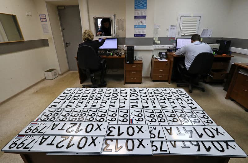 В России введён новый стандарт на автомобильные номера