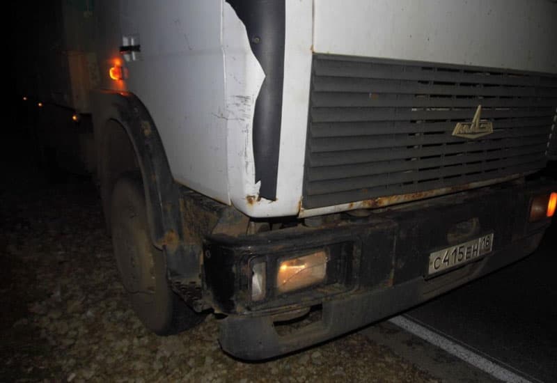В Яранском районе пешеход вышел на трассу под колеса МАЗа