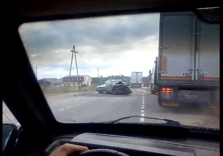 В Котельничском районе произошло тройное ДТП