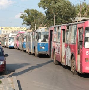 Движение троллейбусов опять прекратилось из-за ДТП