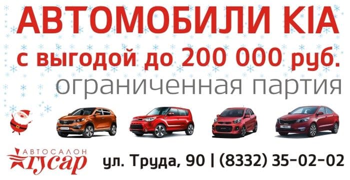 Супер Новогоднее предложение от ГУСАРА