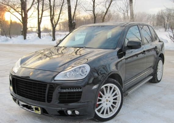 На трассе загорелся «Porsche»