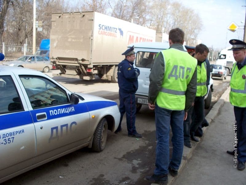Количество автомобильных аварий в Кировской области сокращается