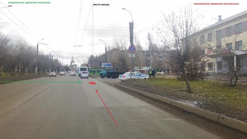 На Ломоносова неизвестный сбил пожилого мужчину
