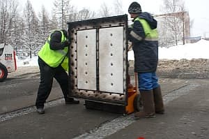 Администрация города: закатывать асфальт можно при температуре до -14 градусов